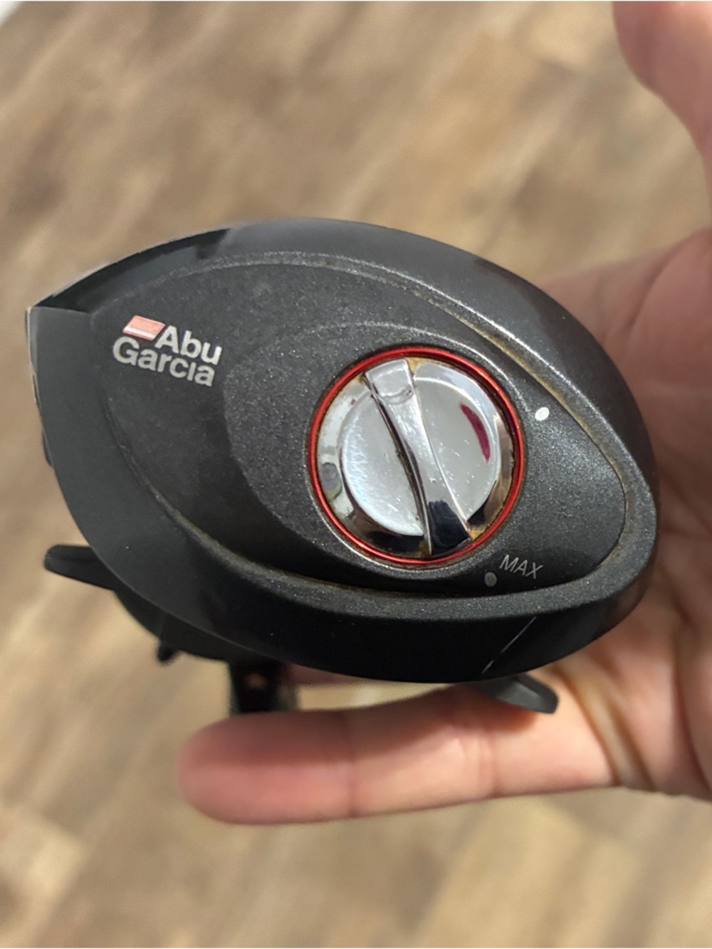Abu Garcia Black Right-Hand Baitcasting Reel Side Plate